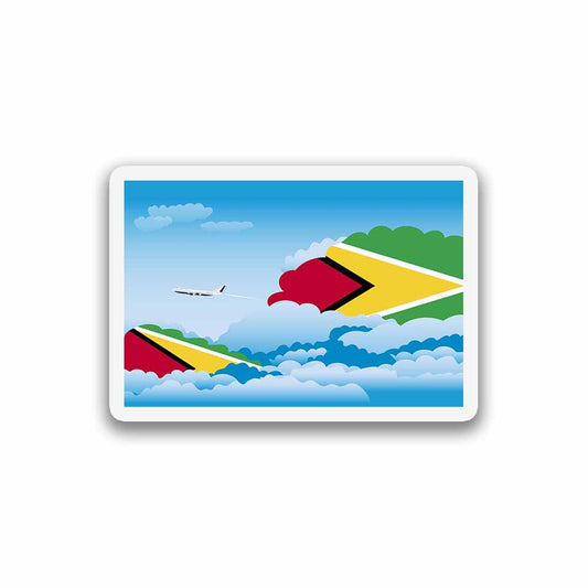 Guyana Day Clouds Magnet