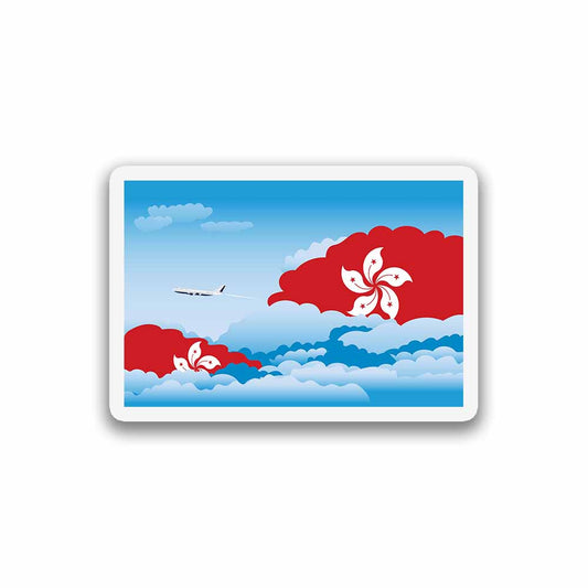 Hong Kong Day Clouds Magnet