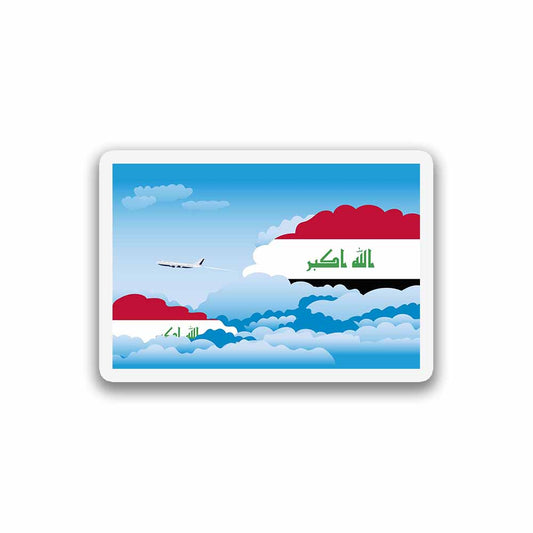 Iraq Day Clouds Magnet