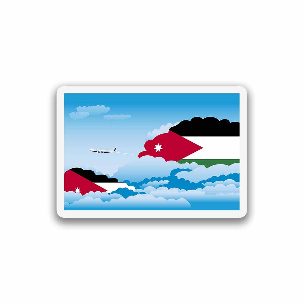 Jordan Day Clouds Fridge Magnet