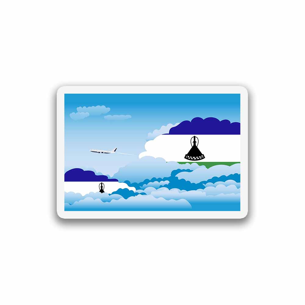 Lesotho Day Clouds Magnet