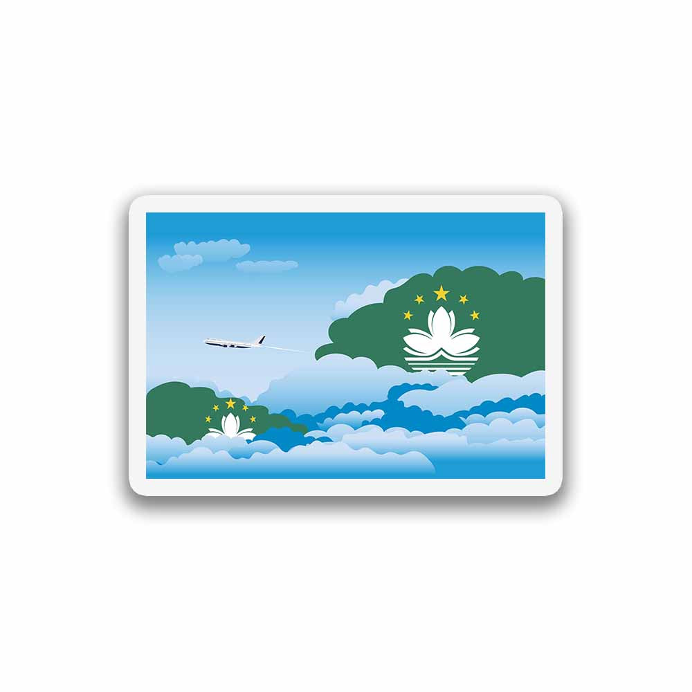 Macau Day Clouds Fridge Magnet
