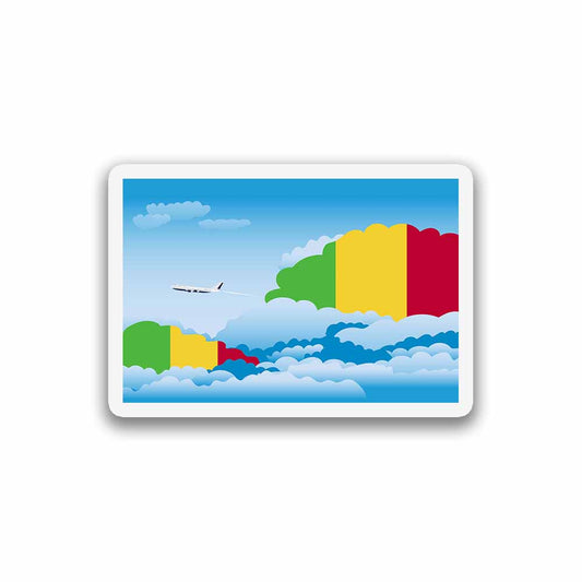 Mali Day Clouds Fridge Magnet