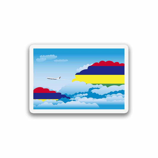 Mauritius Day Clouds Fridge Magnet