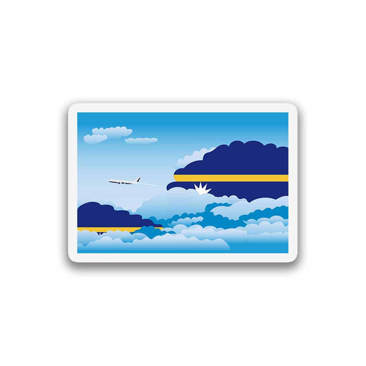 Nauru Day Clouds Fridge Magnet