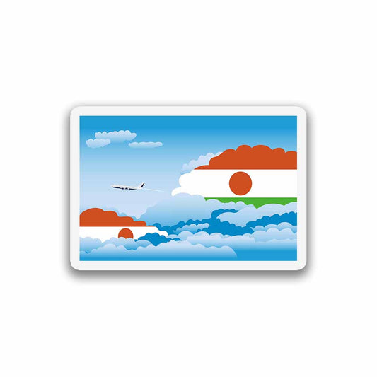 Niger Day Clouds Fridge Magnet