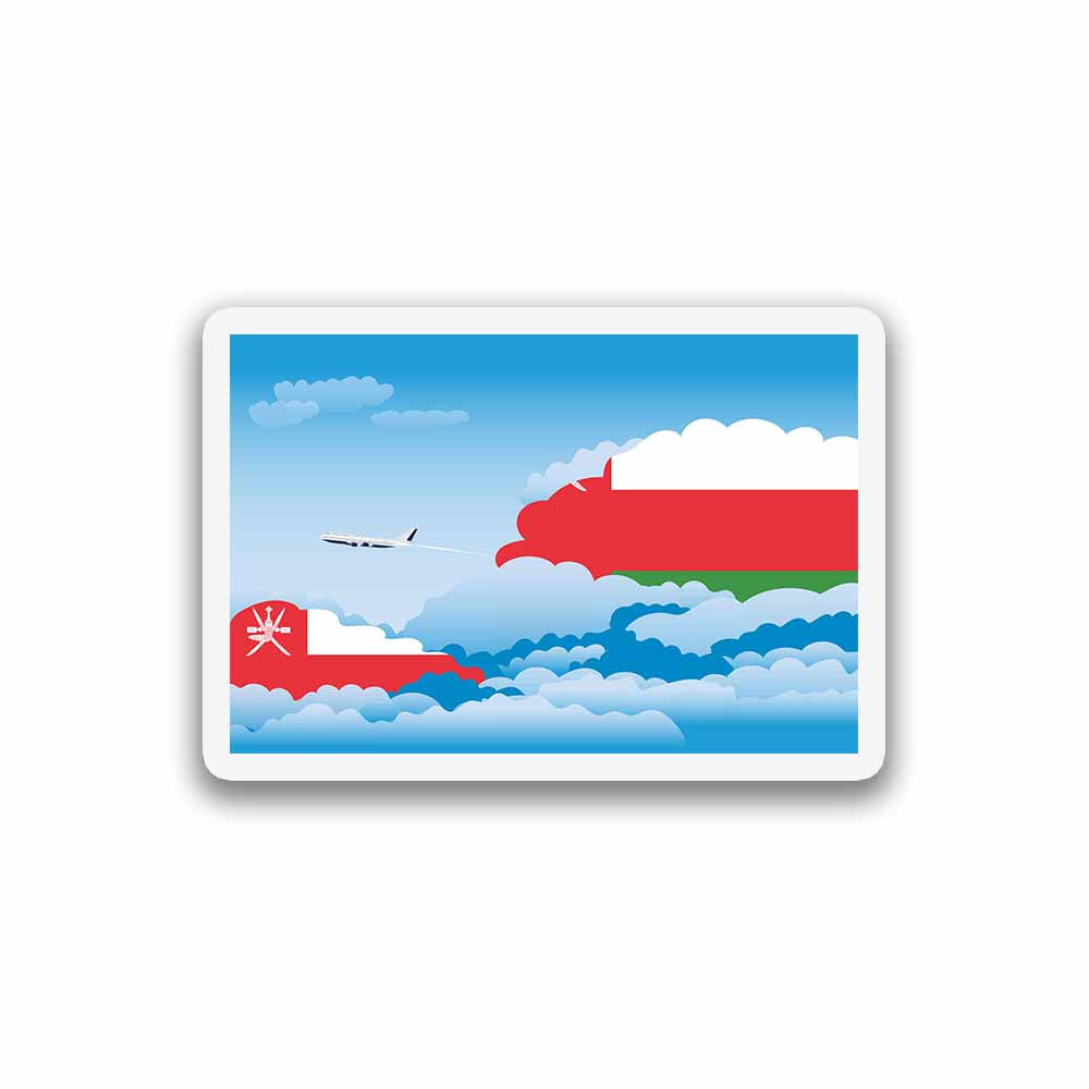 Oman Day Clouds Fridge Magnet