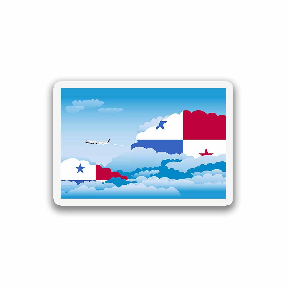Panama Day Clouds Fridge Magnet