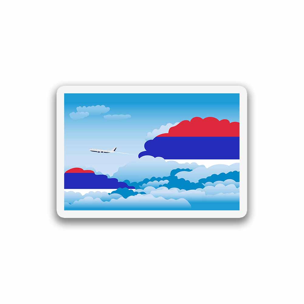 Republika Srpska Day Clouds Magnet