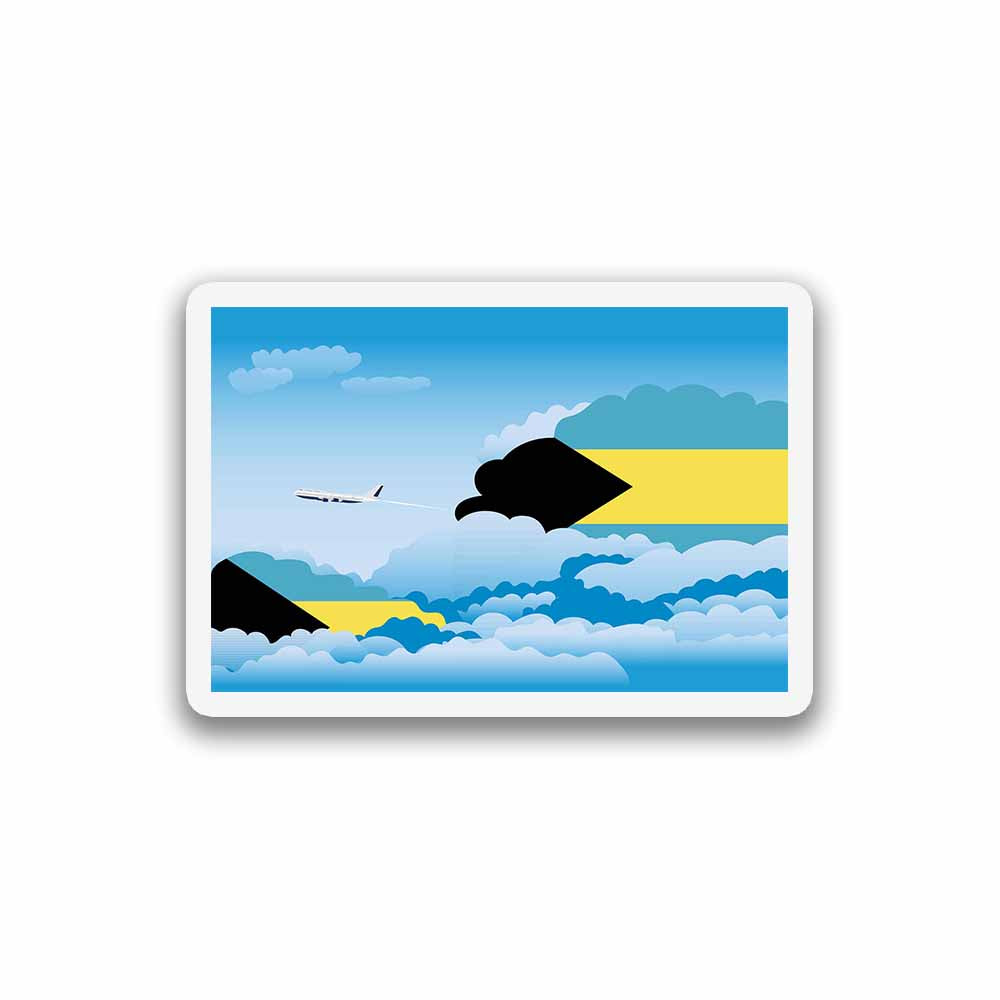 Bahamas Day Clouds Magnet