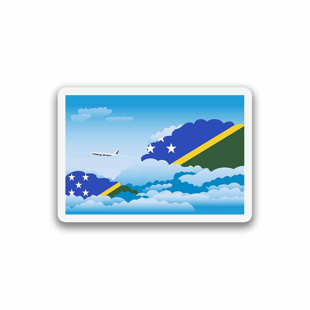 Solomon Islands Day Clouds Fridge Magnet