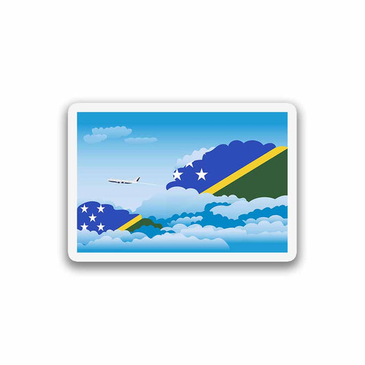 Solomon Islands Day Clouds Fridge Magnet