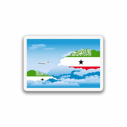 Somaliland Day Clouds Fridge Magnet