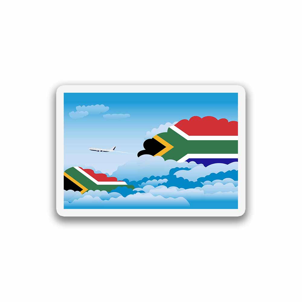 South Africa Day Clouds Magnet