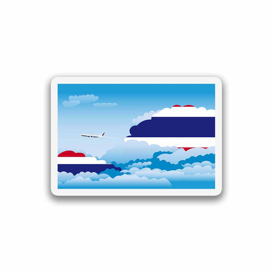 Thailand Day Clouds Fridge Magnet