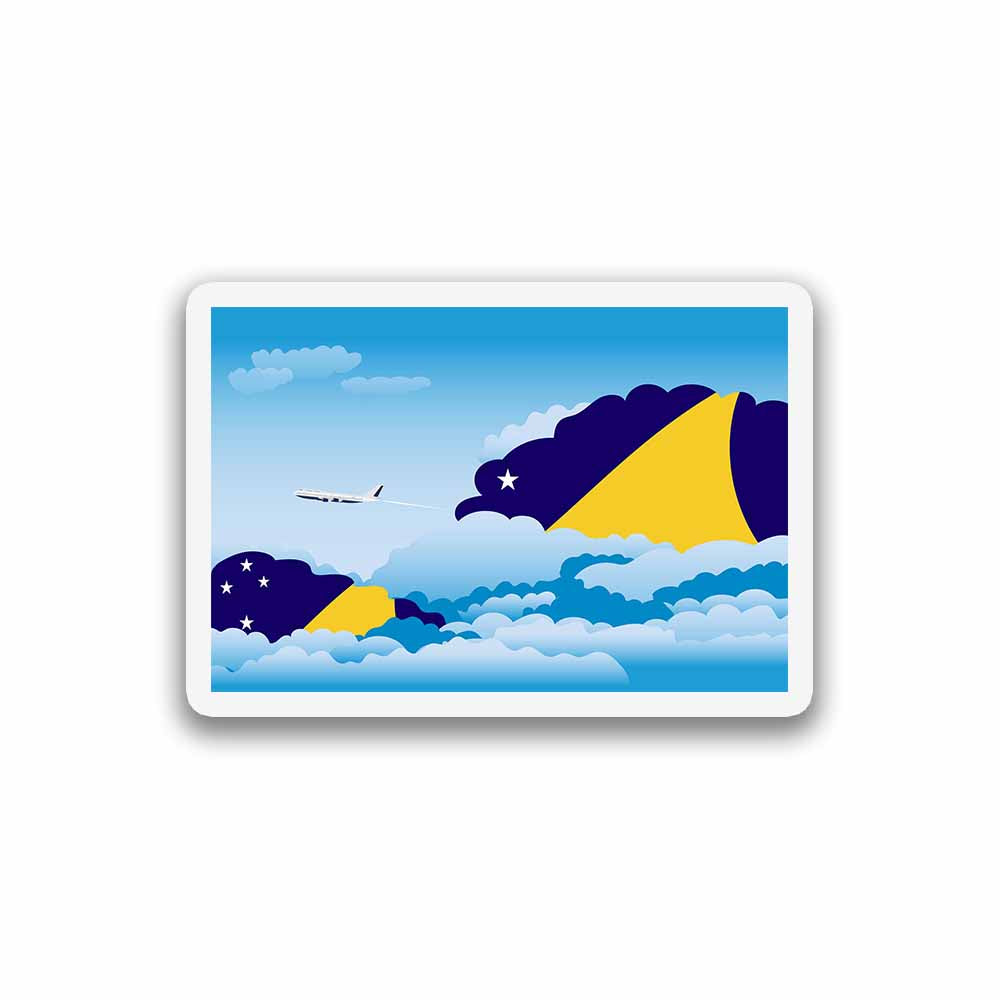Tokelau Day Clouds Fridge Magnet