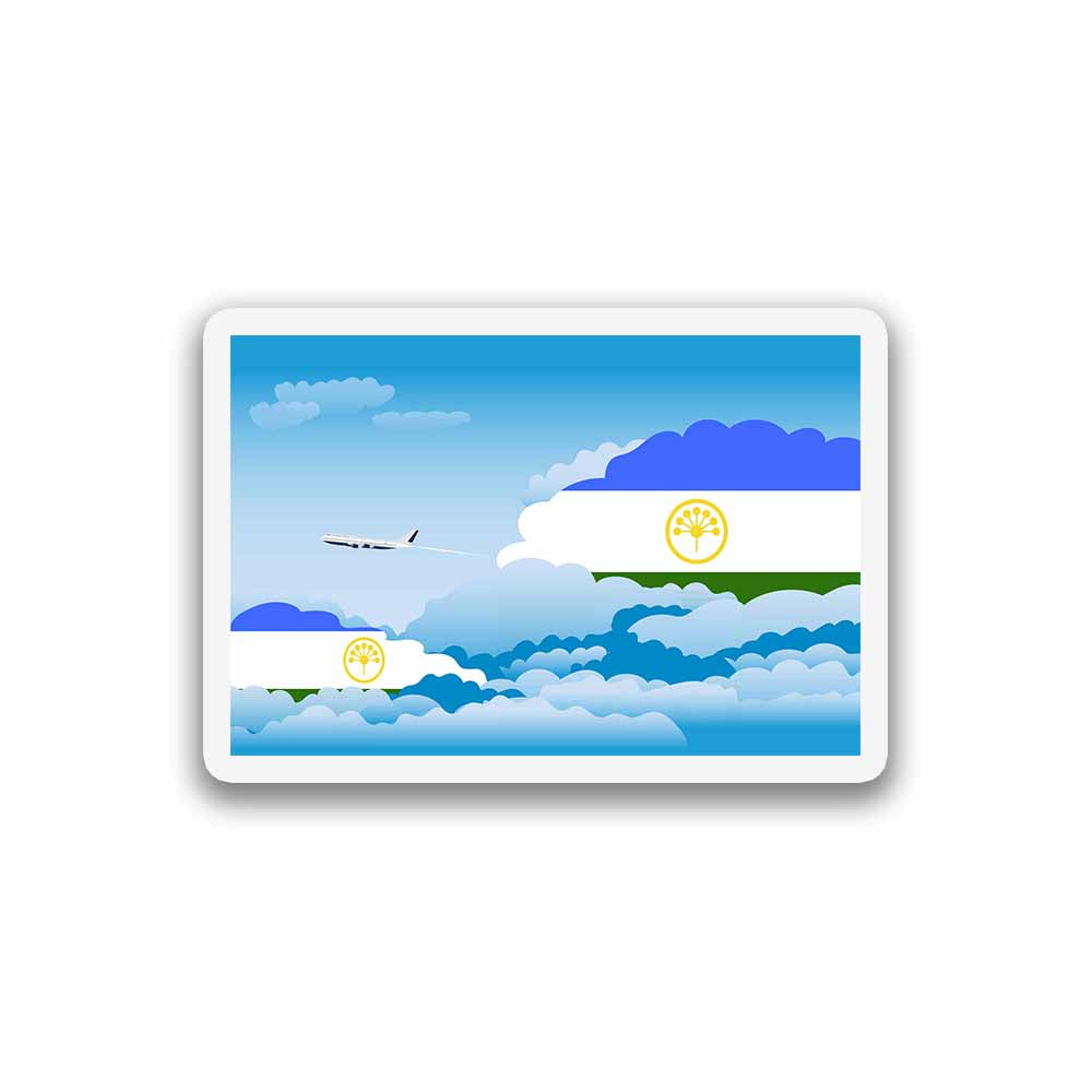 Bashkortostan Day Clouds Fridge Magnet