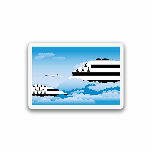 Brittany Day Clouds Magnet