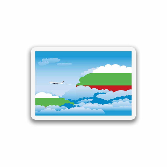 Bulgaria Day Clouds Magnet