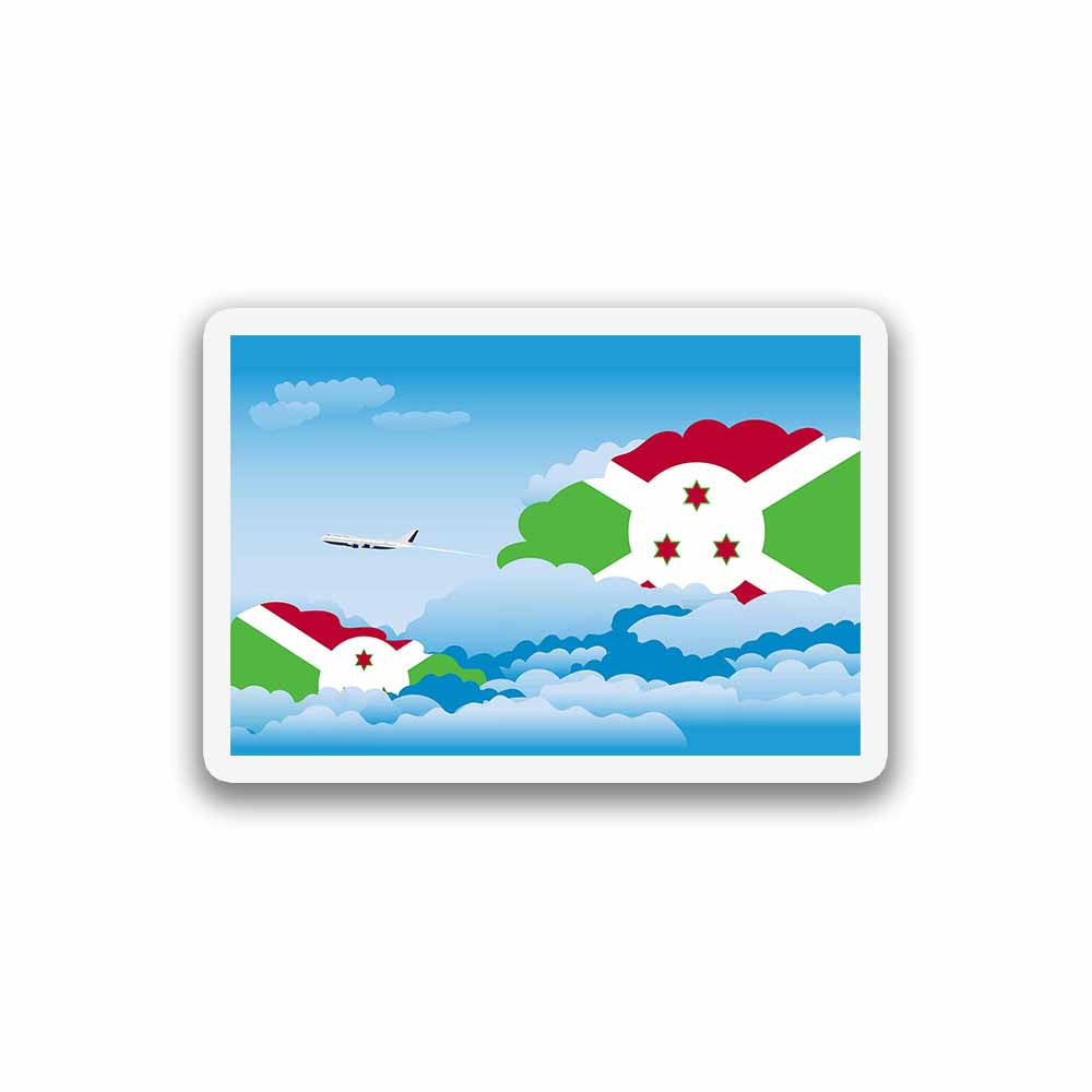 Burundi Day Clouds Magnet