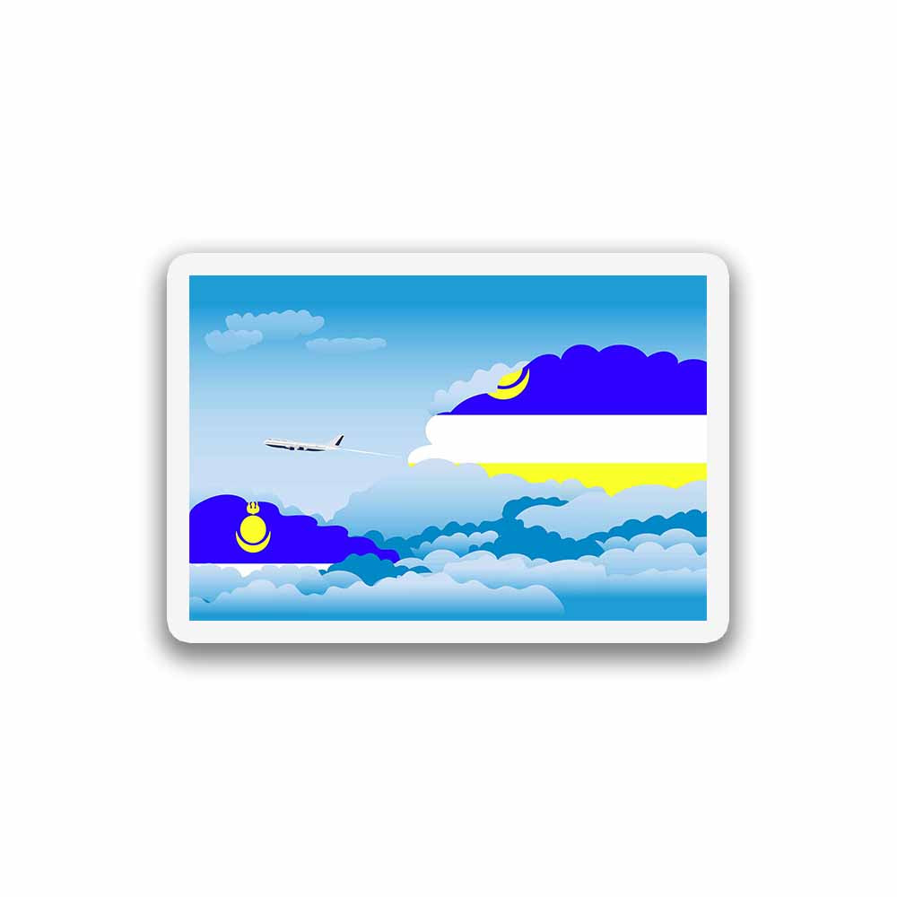 Buryatia Day Clouds Magnet