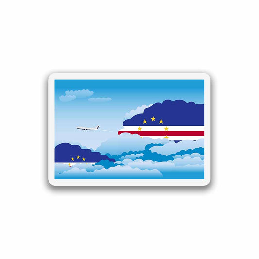 Cape Verde Day Clouds Magnet