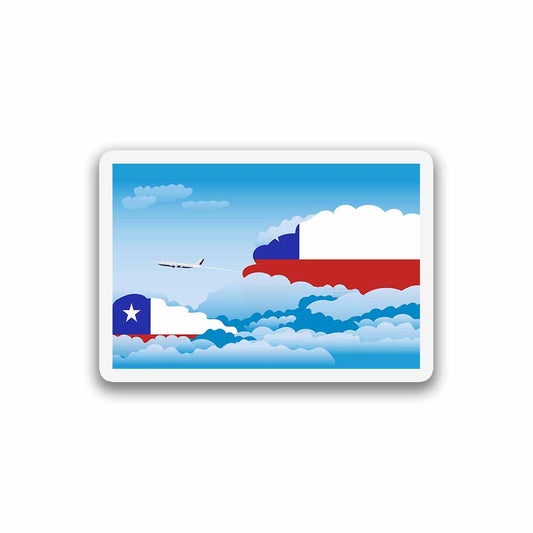 Chile Day Clouds Magnet