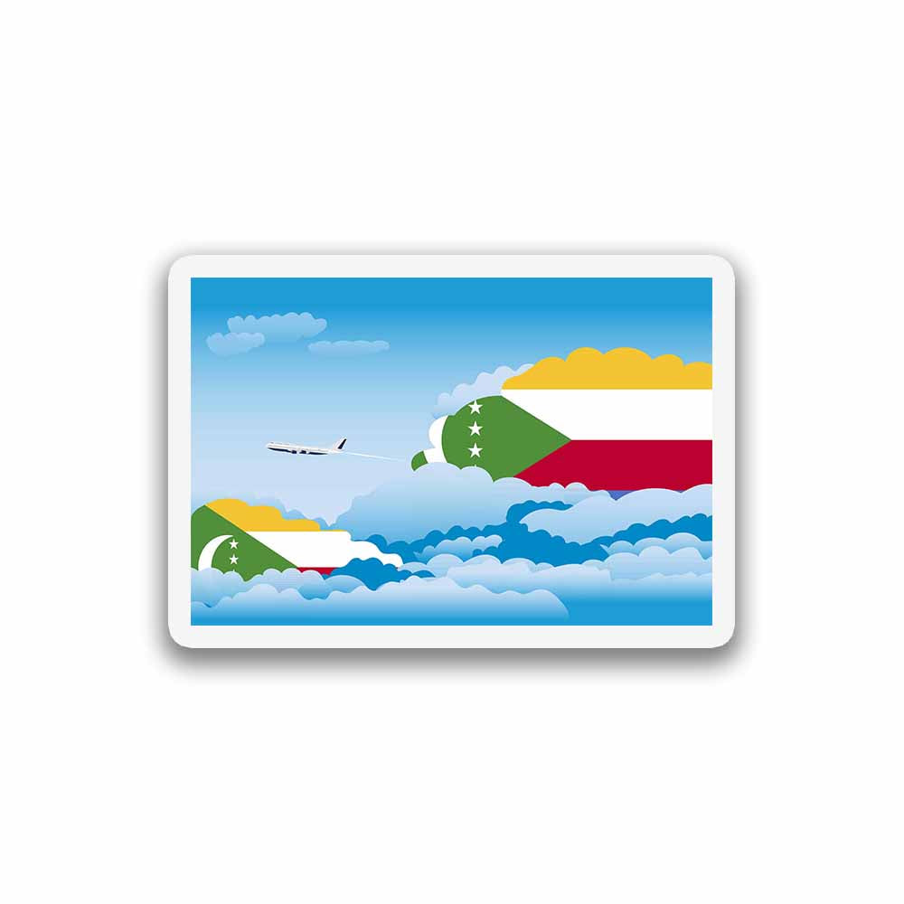 Comoros Day Clouds Magnet