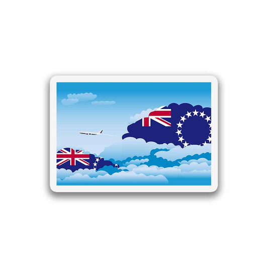 Cook Islands Day Clouds Magnet