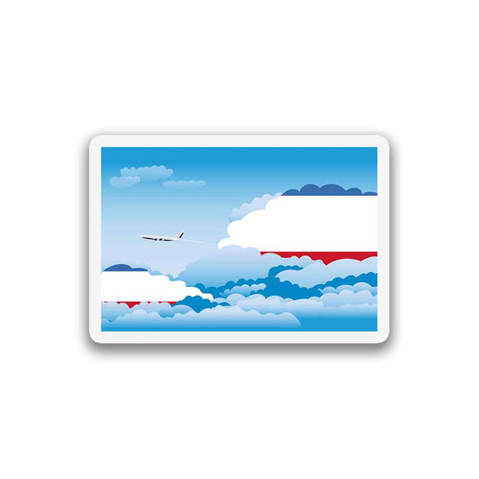 Crimea Day Clouds Magnet