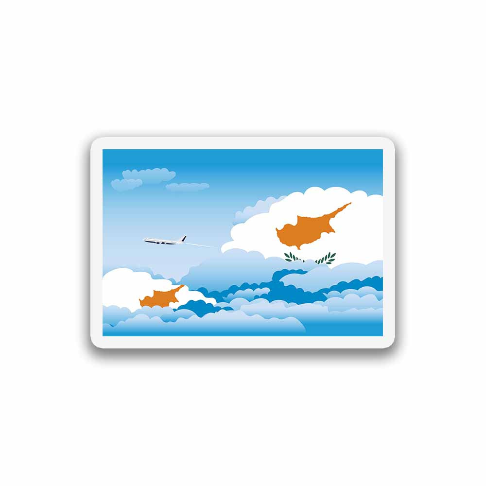 Cyprus Day Clouds Magnet