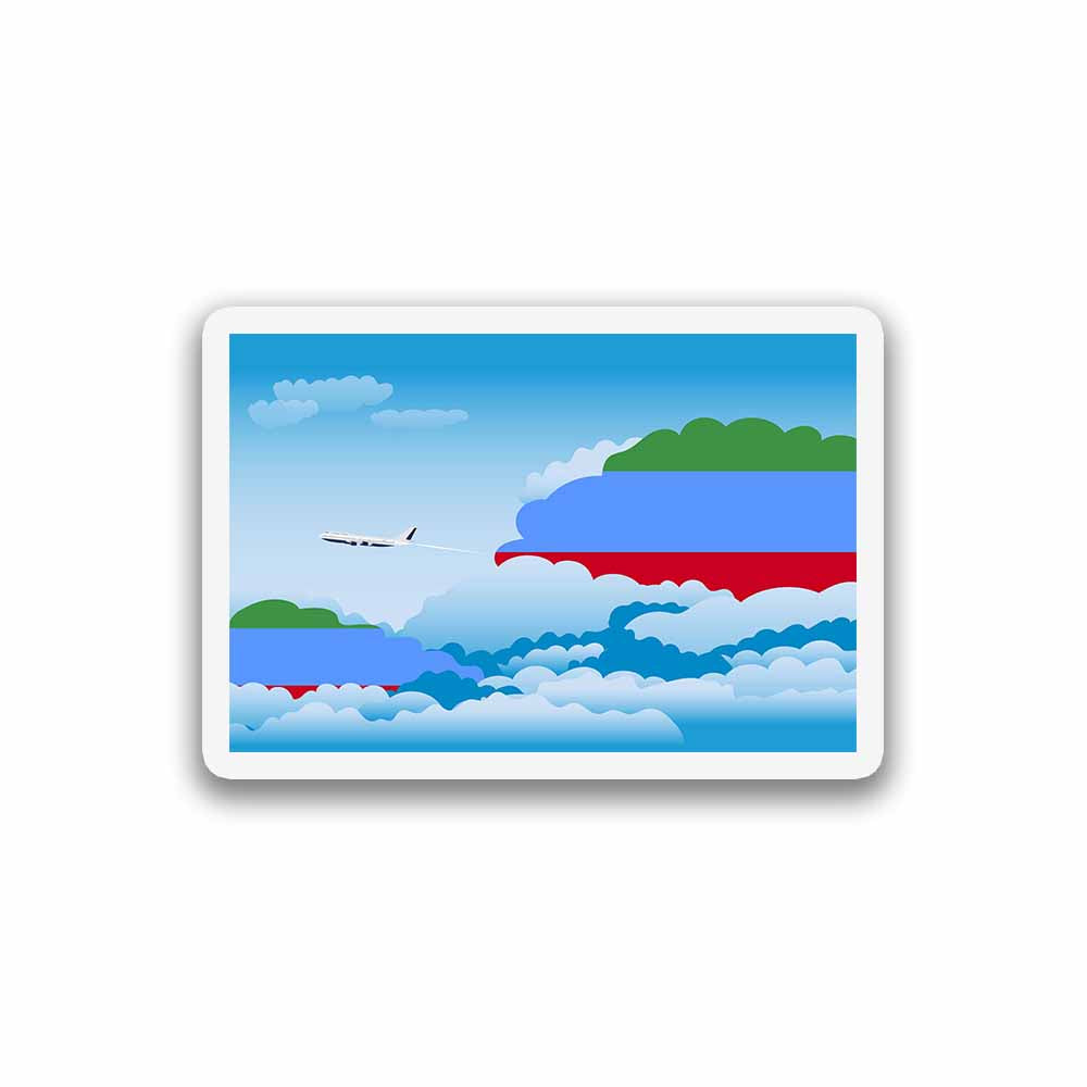 Dagestan Day Clouds Magnet