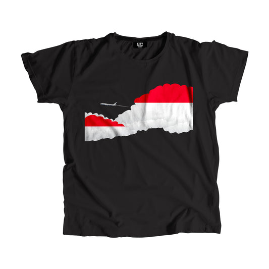 Monaco Day Clouds Men Unisex T-Shirt