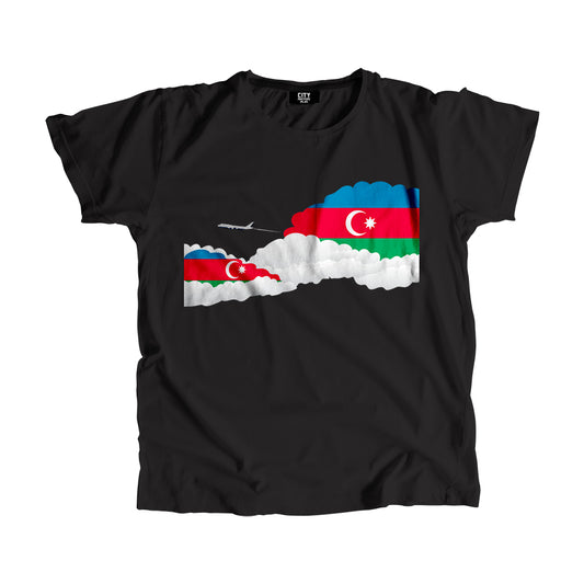 Azerbaijan Day Clouds Men Unisex T-Shirt | Travel & Country Graphic Cotton Tee