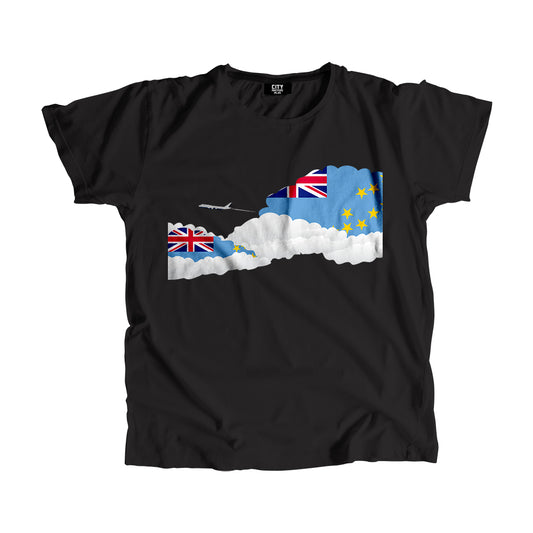 Tuvalu Day Clouds Men Unisex T-Shirt