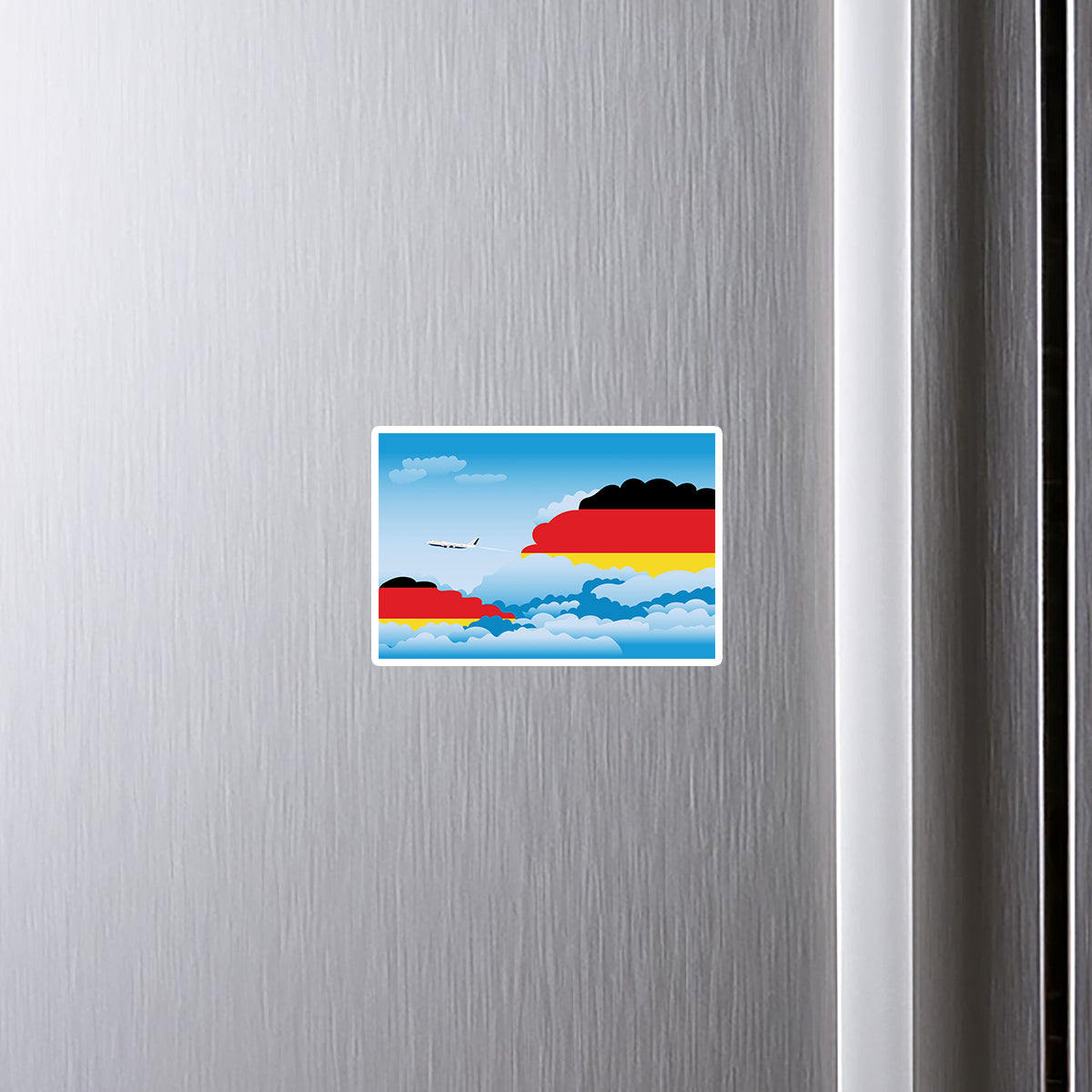 Germany Day Clouds Magnet