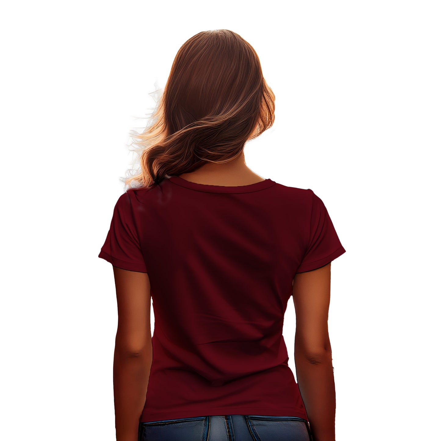 1803 Year Women T-Shirt (Maroon)