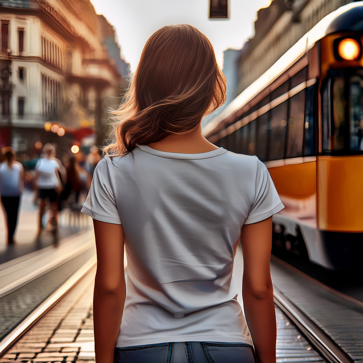 2058 Year Women T-Shirt (Melange Grey)