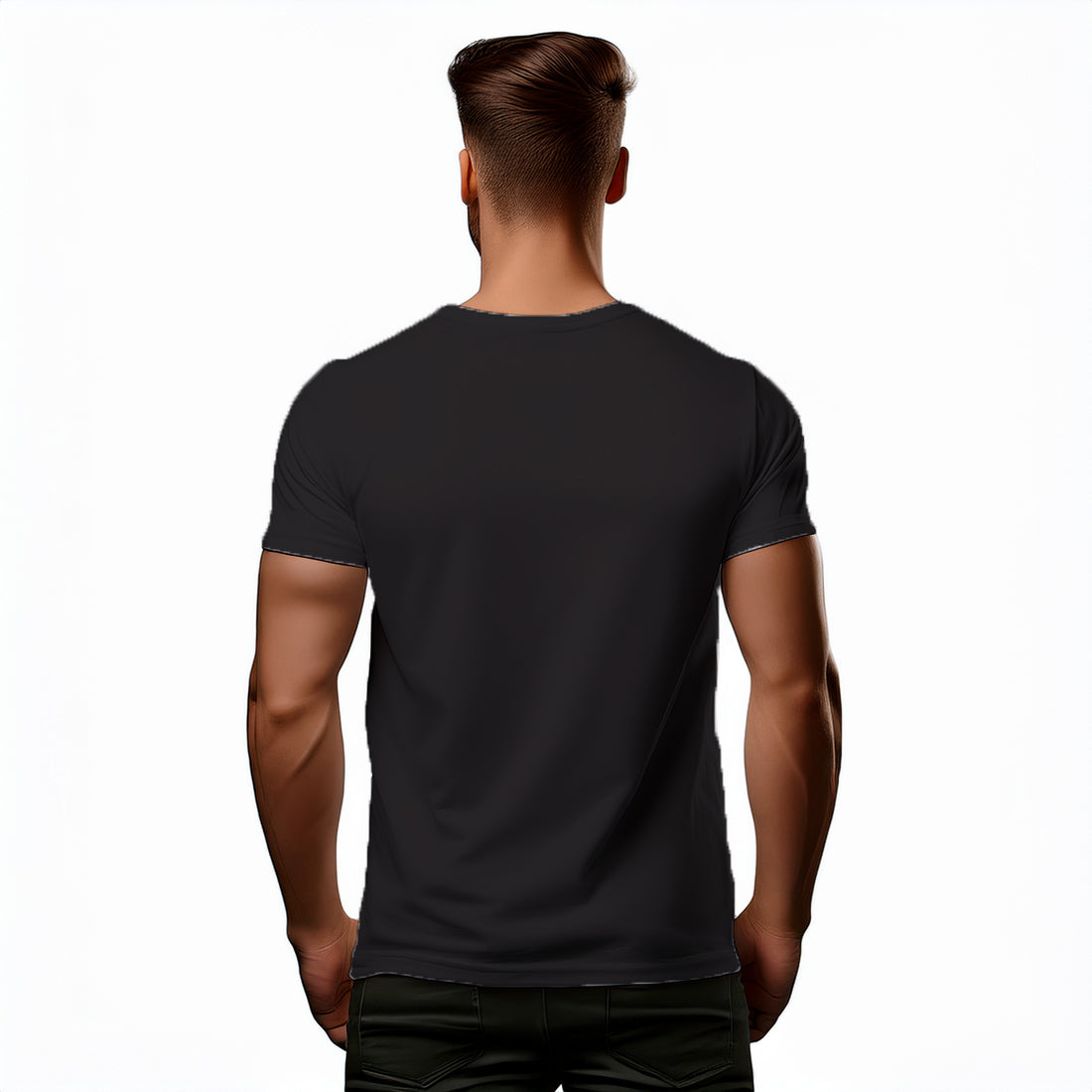 51 Number Men Unisex T-Shirt (Black)