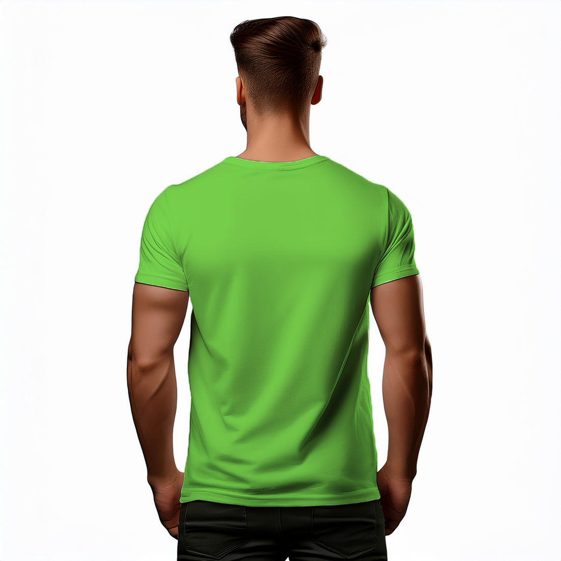 04 Number Men Unisex T-Shirt (Liril Green)