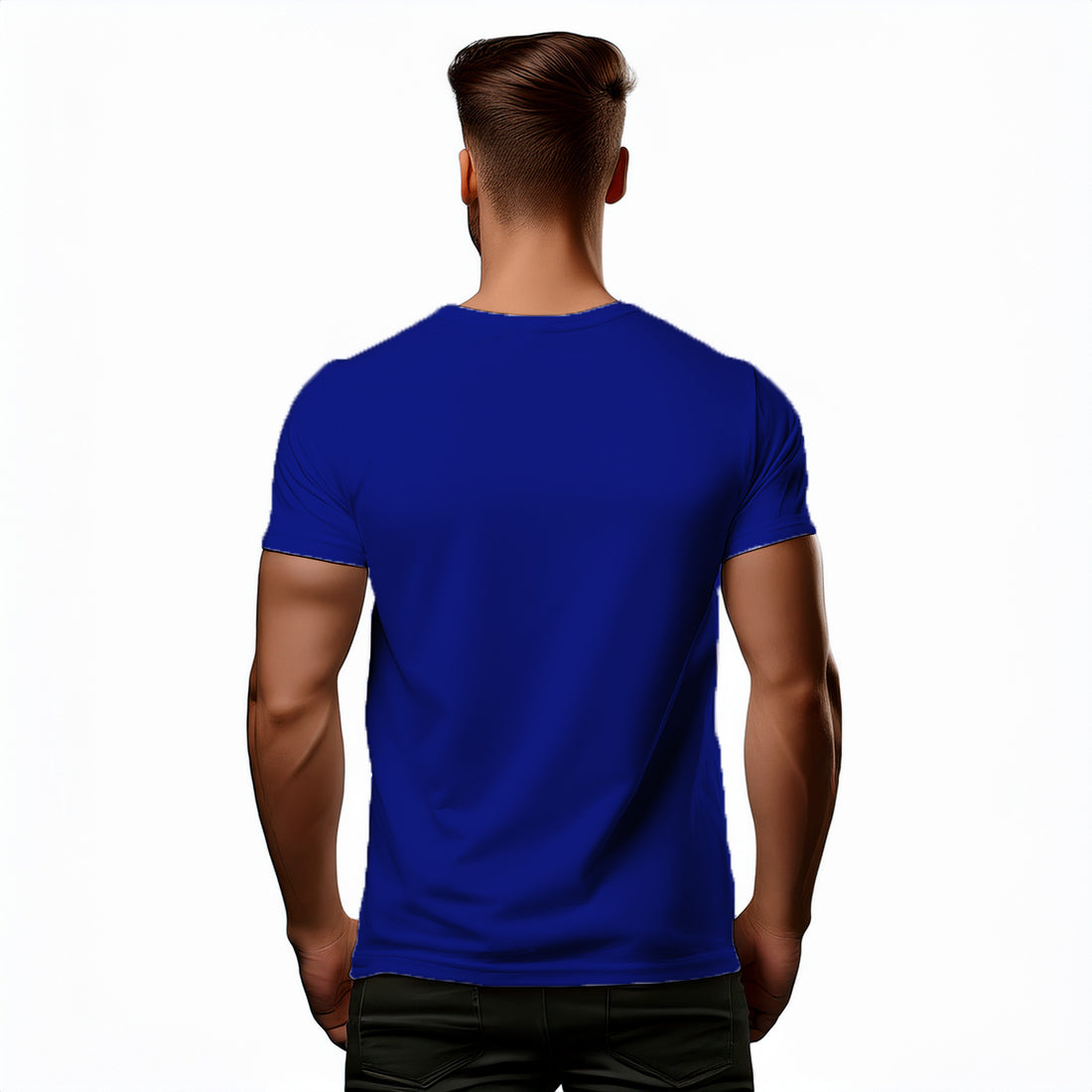 63 Number Men Unisex T-Shirt (Royal Blue)