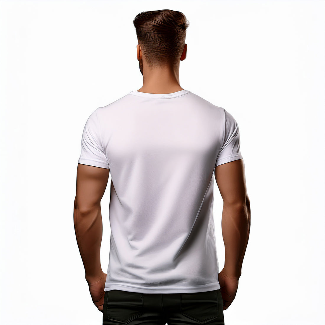 27 Number Men Unisex T-Shirt | Custom Number Graphic Tee (White)