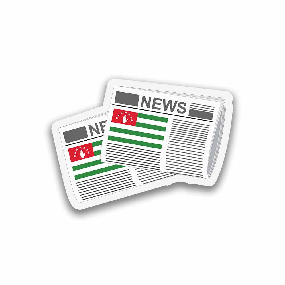 Abkhazia Newspapers Magnet