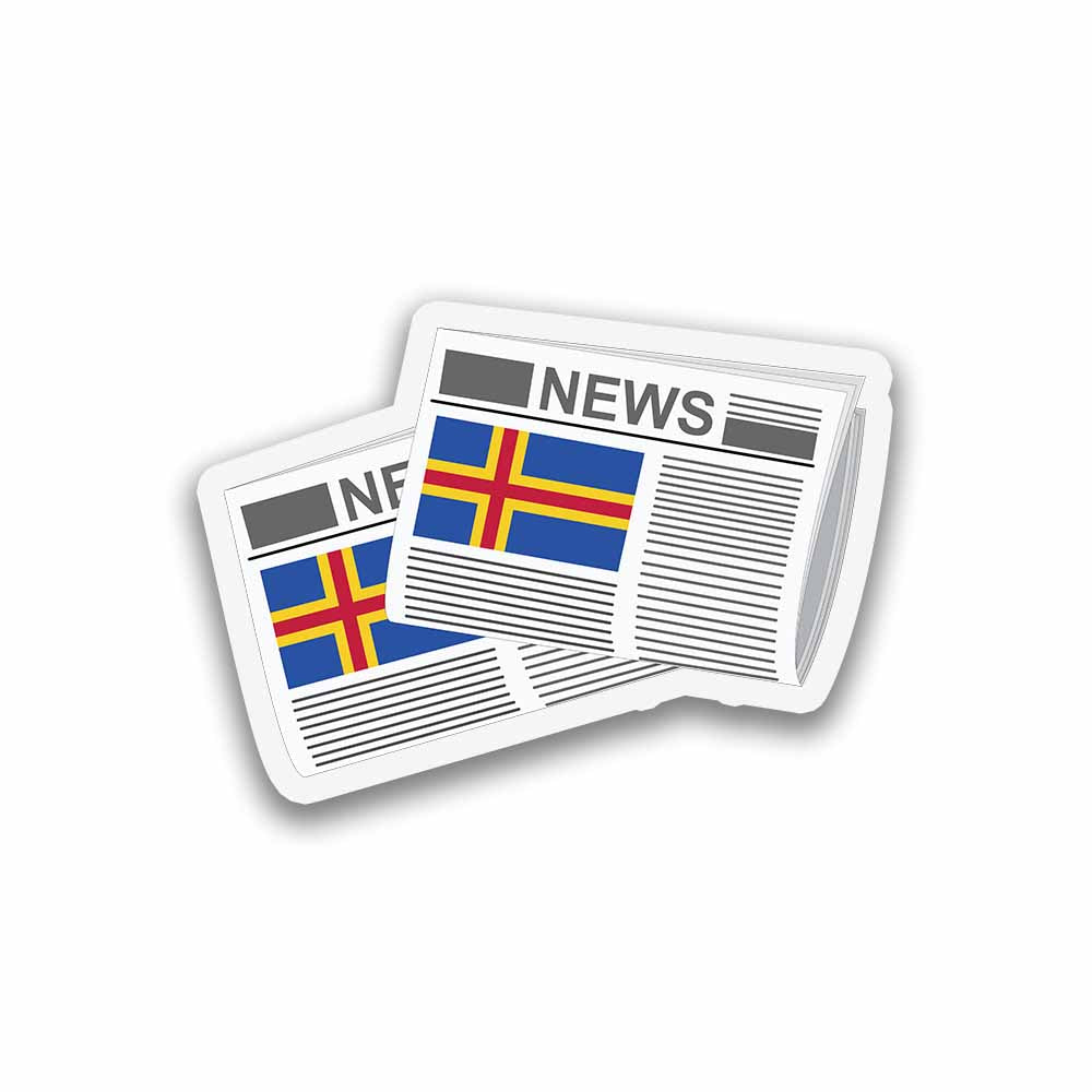 Aland Newspapers Magnet