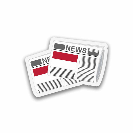 Indonesia 01 Newspapers Magnet