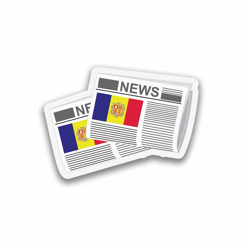 Andorra Newspapers Magnet