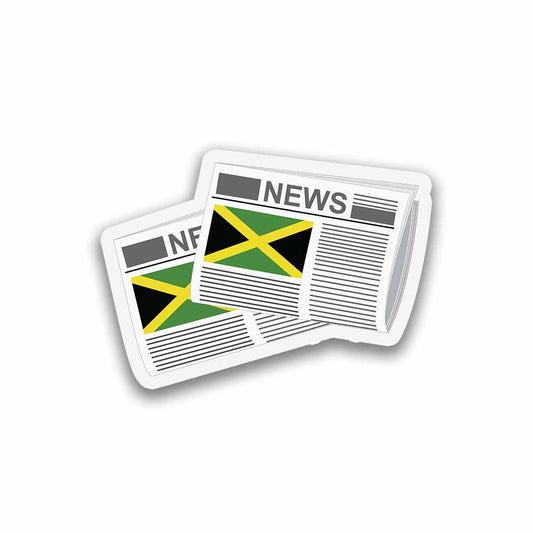 Jamaica Newspapers Fridge Magnet