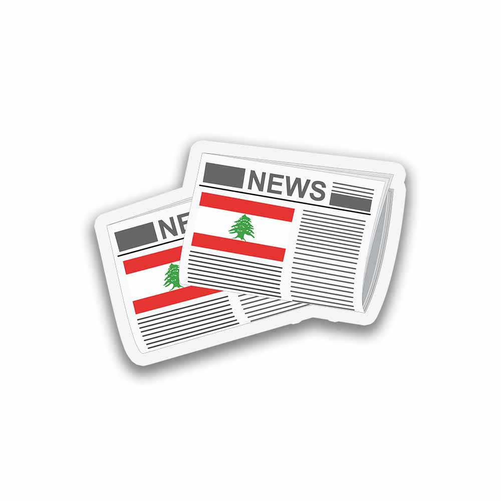 Lebanon Newspapers Fridge Magnet