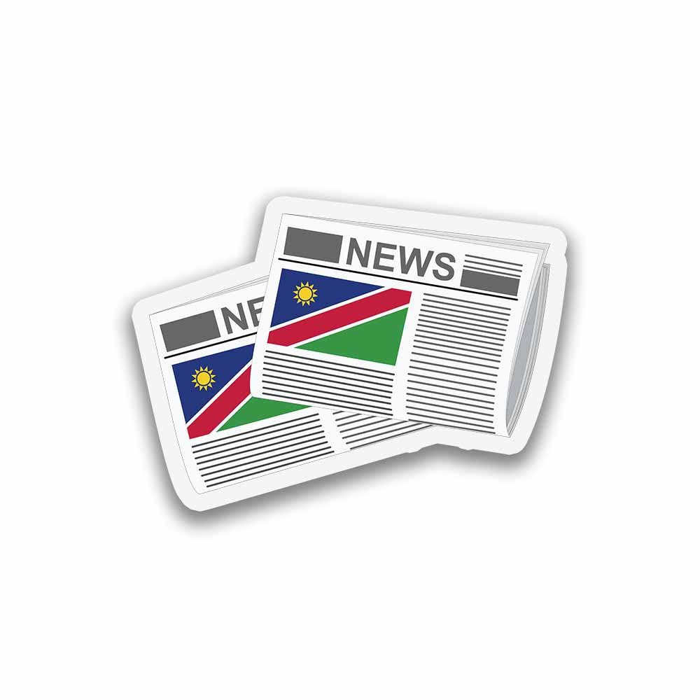 Namibia Newspapers Fridge Magnet