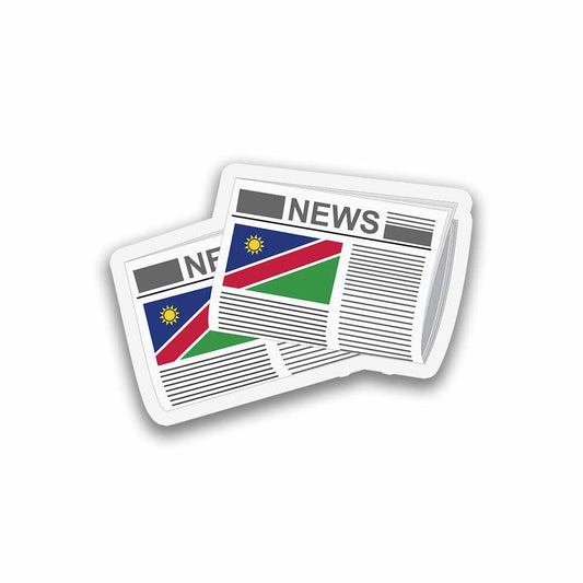 Namibia Newspapers Fridge Magnet